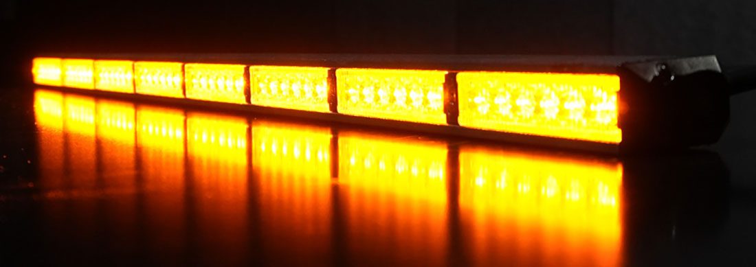 Amber or Yellow Strobe Lights